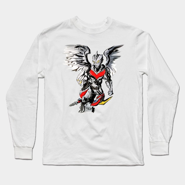 Ultraman Nexus and Ultraman Noa Long Sleeve T-Shirt by The Toku Verse